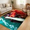 Twin Star Exorcists Floor Mat Soft Thickened Absorbent Non-Slip Bedroom Living Room Door Mat Home Decor Flannel Rugs