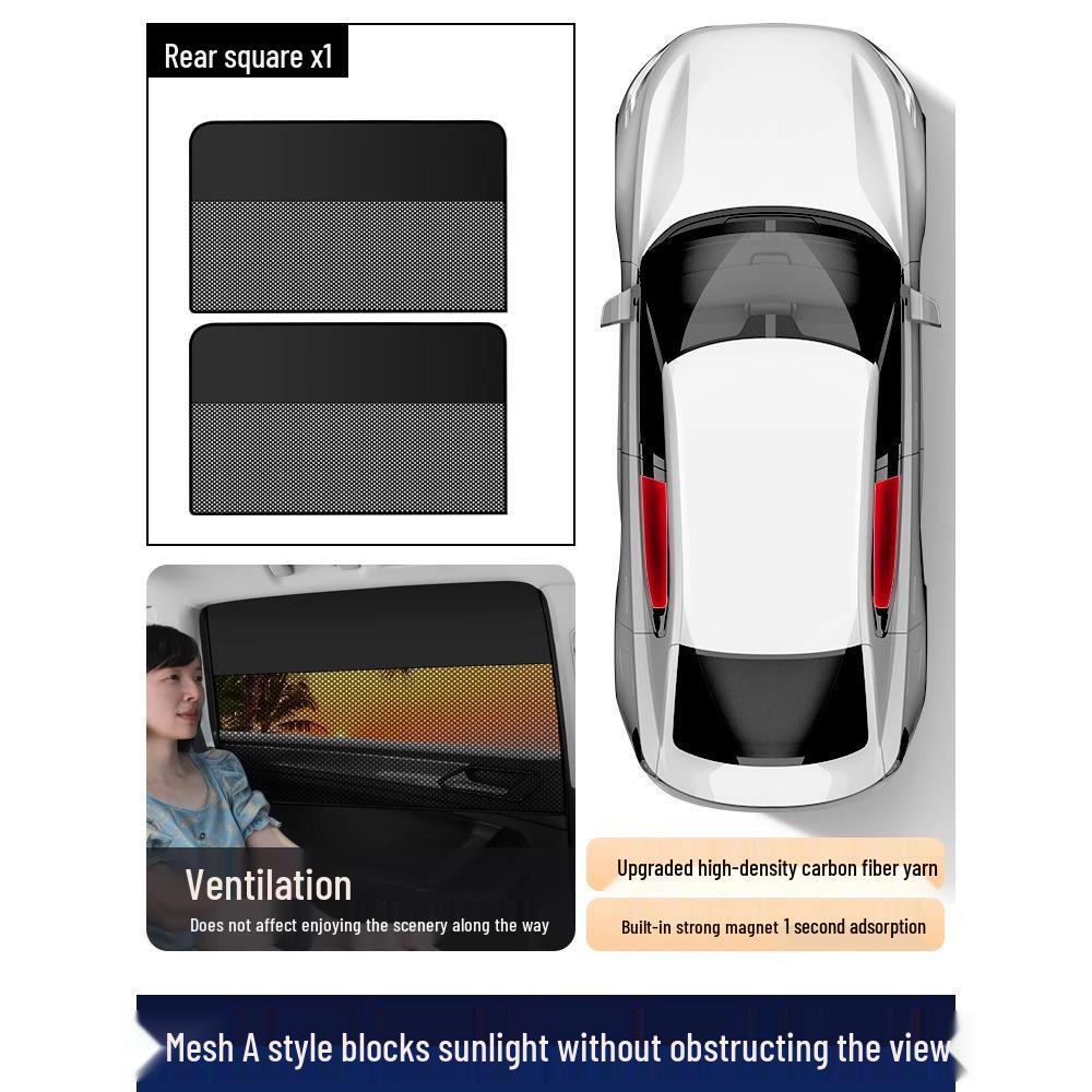 Car Side Window Sunshade Curtains - Heat Insulation & Privacy for Baby