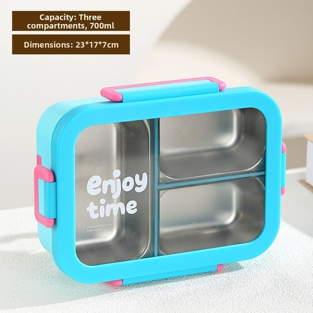 Stainless Steel Insulated Bento Box Stainless Steel Food Container  for Office Workers