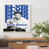 Elvis Presley Customize Text Diamond Painting Round Diamond Mosaic Suitable For Beginners Diamond Painting Rhinestones Gift Frameless