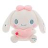 Cinnamoroll Plush Toy: Cute Heart-Hugging Dog with Bow