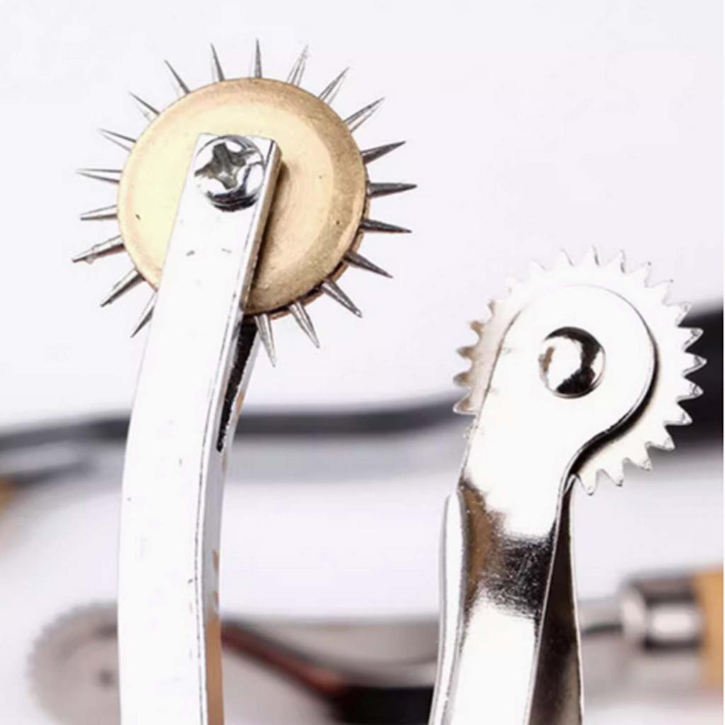 Lederhandwerk Ritzrad, Manuelles Nähwerkzeug für Kleidung, Schneider-Markierungswerkzeug