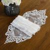 Embroidered Lace Table with Plant Patterns for Cabinet Decoration