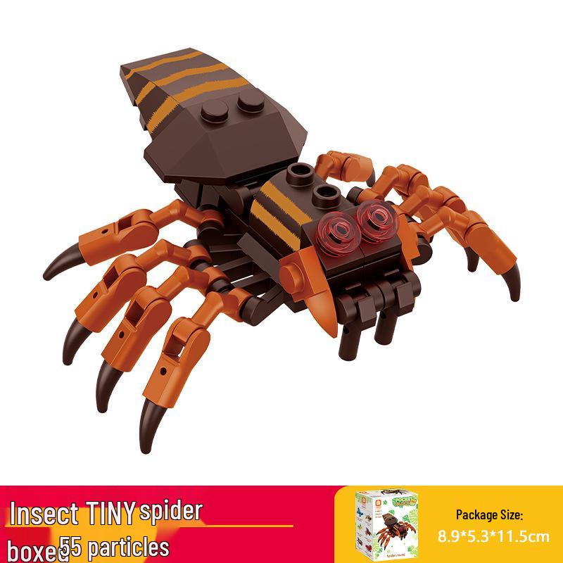 Fangcheng Children's Educational Insect Model Building Set: Butterfly, Scorpion & Centipede Puzzle Toy