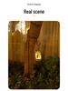 Iron Sheep Hook Garden Lamp Stand for Outdoor Decor