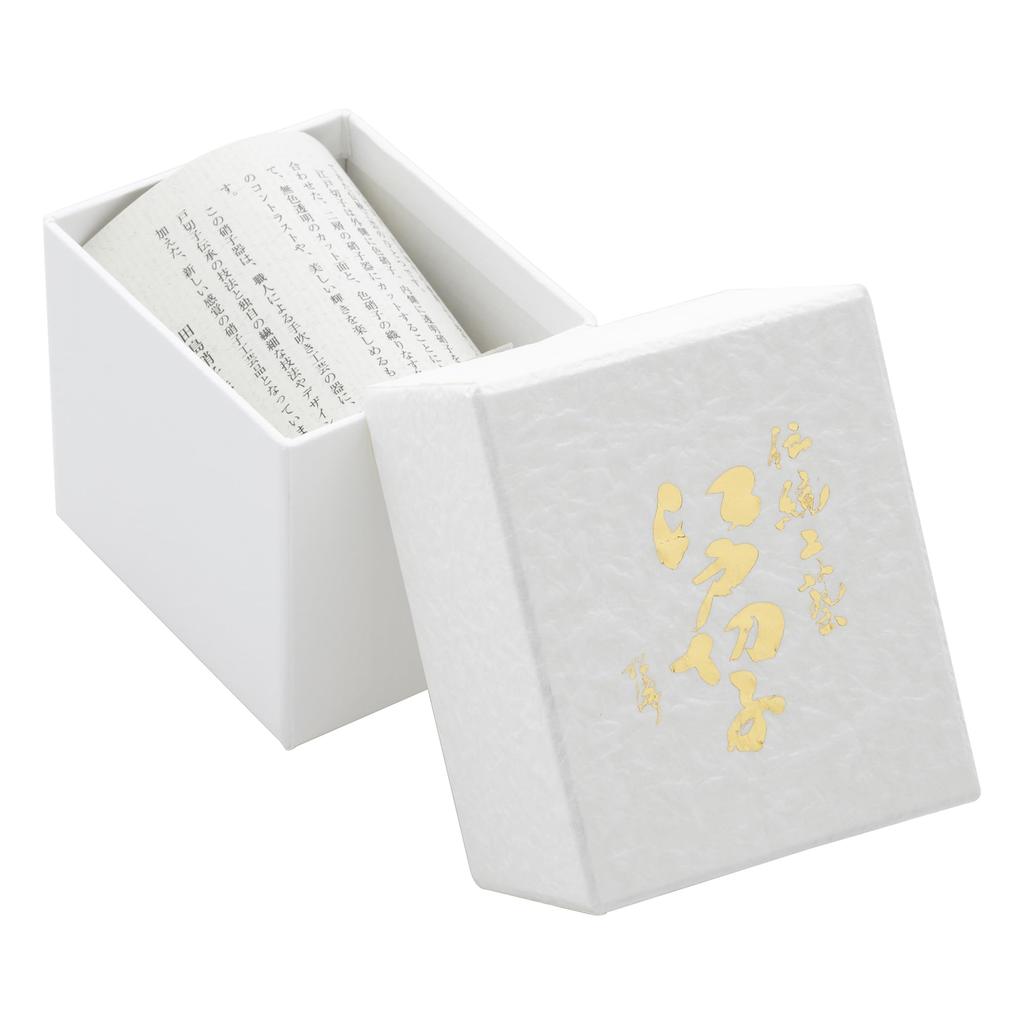 [Authentic Product] Tajima Glass "Edo Kiriko" Sake Cup (Guinomi) - Approx. 5cm Diameter x 6cm Height, Approx. 50ml Capacity, Grape Pattern, Lapis Lazu