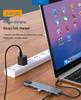 8-in-1 Expansion Dock for Apple Laptops: Multi-Port Hub with USB, Network, Type-C, and Card Reader Support