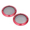 2 buc difuzor huse negru rotund difuzor grilă plasă decorativă subwoofer difuzor auto grilă protector