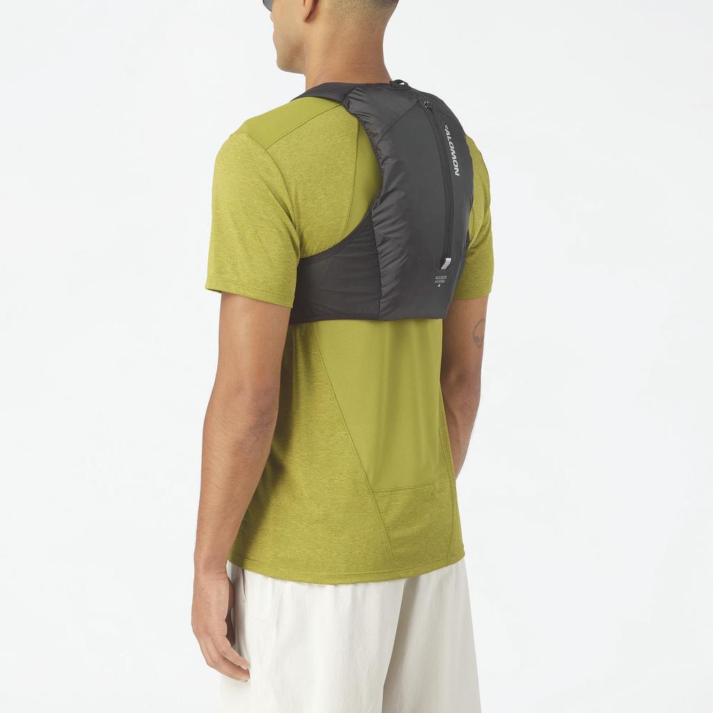 SALOMON Hydration Vest Backpack HYDRA ACCESS 4 ONE FLASK LC3044500 BLACK/XL