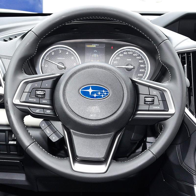 1 buc. Autocolant Volan Auto Emblema Decal Insignă Decor Accesorii Pentru Subaru Forester SG5 SH SJ Impreza XV Legacy Outback WRX STI GC8 Tribeca