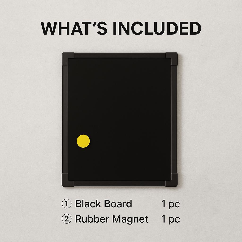 The Ultimate Flexible Organizer: Magnetic Chalkboard Sheet (30x25cm)