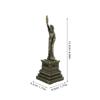 Alloy Made 25Cm Bronze Statue of Liberty Decor Metal Craft for Office Home Party Wedding Tabletop Ornament Souvenir Usa Decor