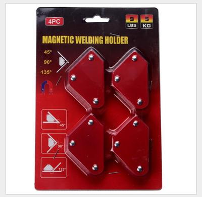 4-Piece Mini Magnetic Welding Positioner Set: Fixed Angle Tool for Hardware Tools, 9Lb