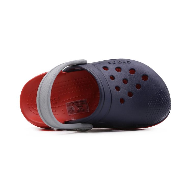 Crocs Electro 3 Outdoor Strand Clogs Sportsandalen Kindersandalen Blau Rot 204991-4BA