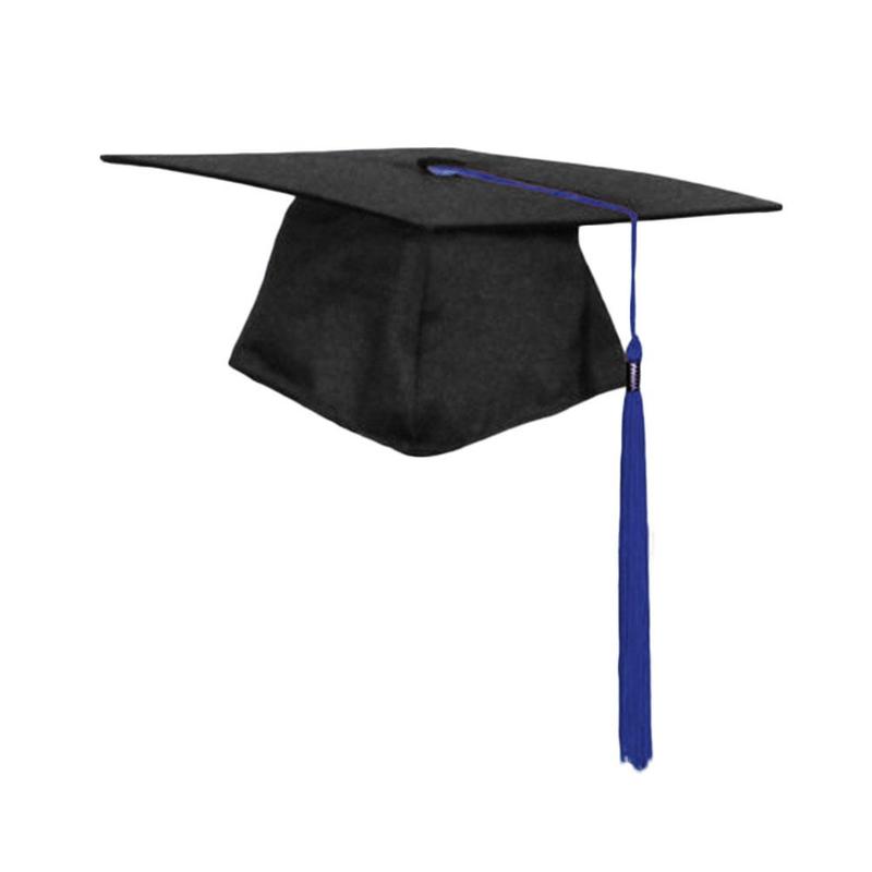 CAPPELLO DI LAUREA opaco per adulti unisex per liceo e college con