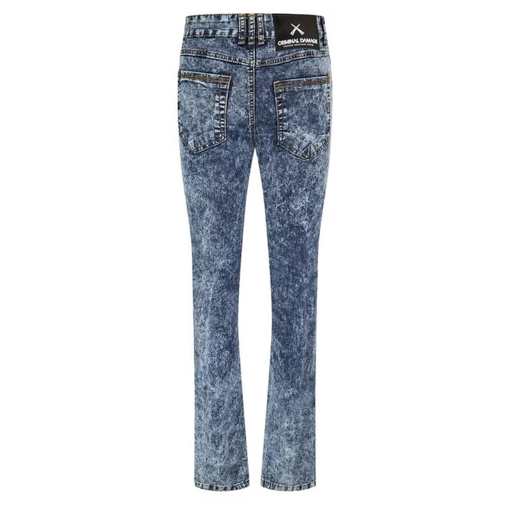 Criminal Damage Mens SOS 5 Pockets Skinny Jeans