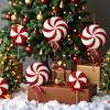 1pc Festive Red & White Christmas Lollipop Decorations - Hanging Ornaments for Tree, Home & Gifts,Christmas Decorations