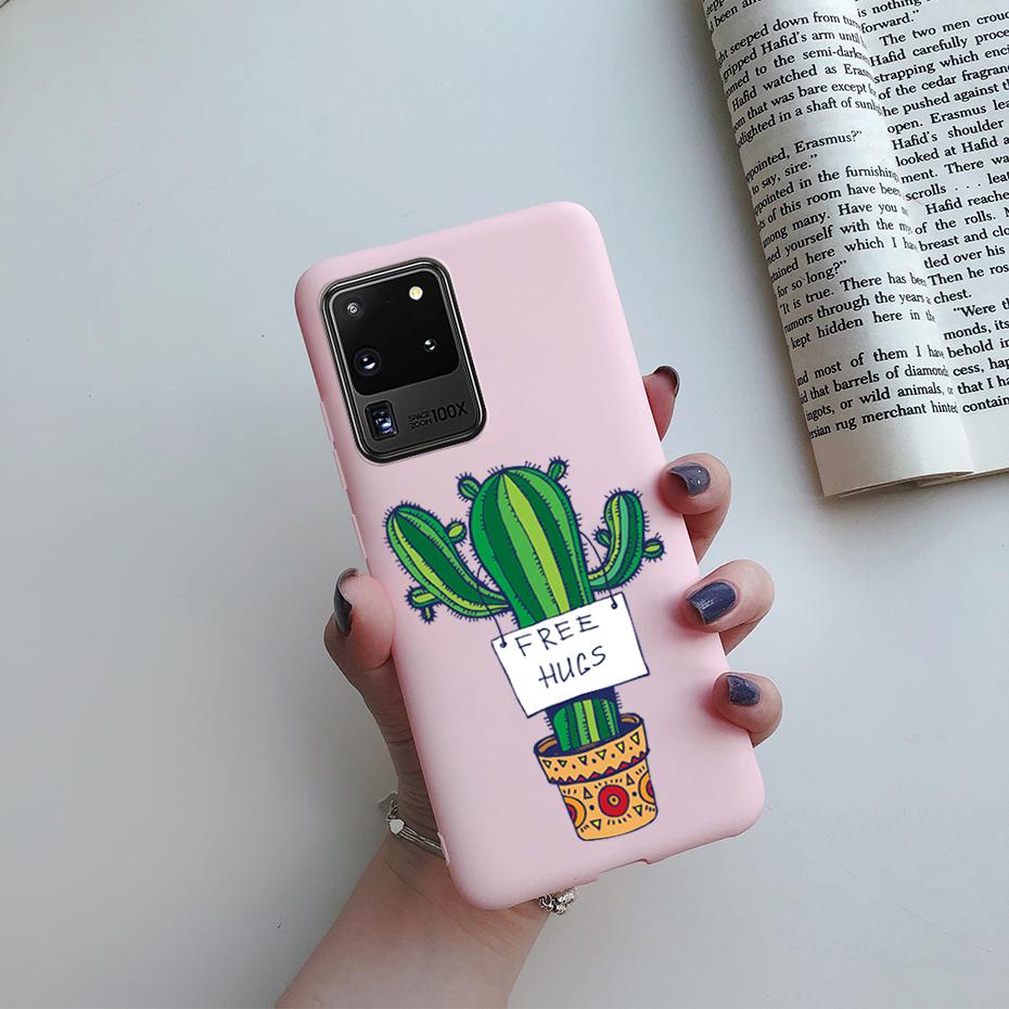 Hülle Für Samsung Galaxy S20 S 20 Ultra Plus Silikon Malerei niedlich Weich Schlank Hülle Abdeckung Für Samsung S20 Plus Ultra Handyhüllen