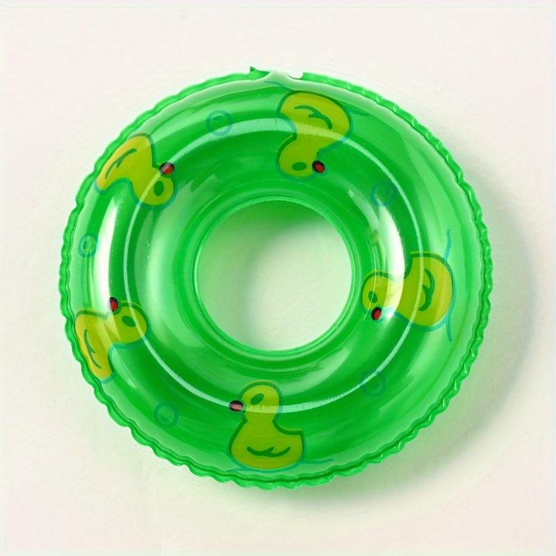 5pcs Mini Swimming Rings in Various Color,Model House Swimming Ring,Miniature Craft Furniture Swimming RingDollhouse Accessories