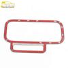 SWM X7 Cab Card Sticker & Stainless Steel Center Console Storage Box Decorative Frame - Car Accessories