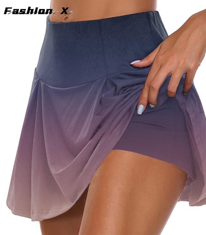 

Летние шорты в горошек, юбка для йоги, танцевальные женские спортивные шорты для бега L