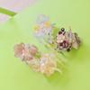 Crystal Small Acetate Hair Claw Acetic Acid Zircon Hairgrip Ins Flower Hair Clip  Party