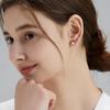 KRKC Moissanite Earrings: 0.6-3.0 Carat Total Weight, S925 Sterling Silver with Simulated Diamonds, Simple, Elegant, Popular, Hypoallergenic, Birthday