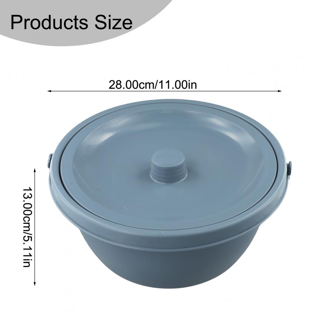 Pregnant Woman Chamber Pot Lid Portable Urinal Pan Service Time