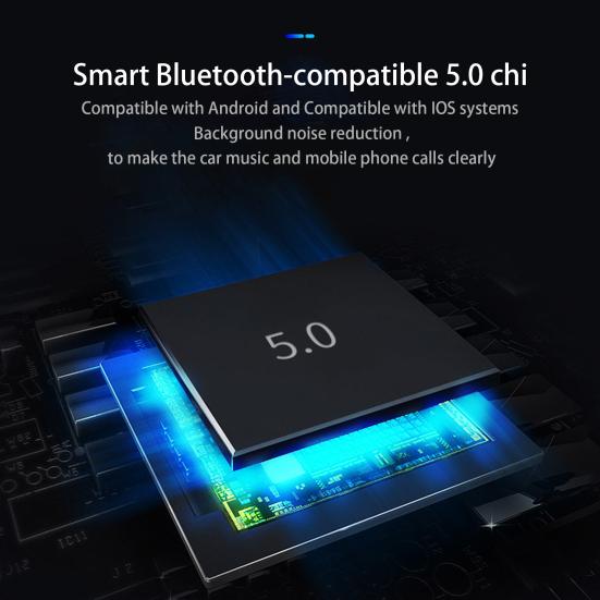 BC49BQ Bluetooth-compatible MP3 Widely Applicable Support TF Card 3A QC3.0 Bluetooth-compatible 4.2 Player Charger FM Modulator for Auto