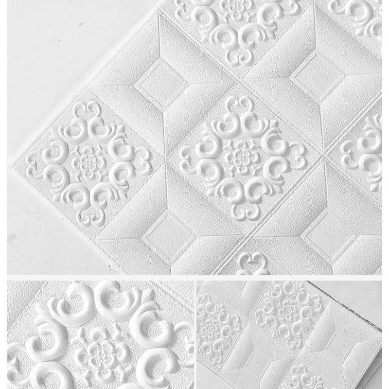 1-10 Stück 70cmx1m 3D Decke Hohe Qualität Wandaufkleber Selbstklebende Schaumpaneel Tapete Schlafzimmer Heimdekoration Wasserdicht