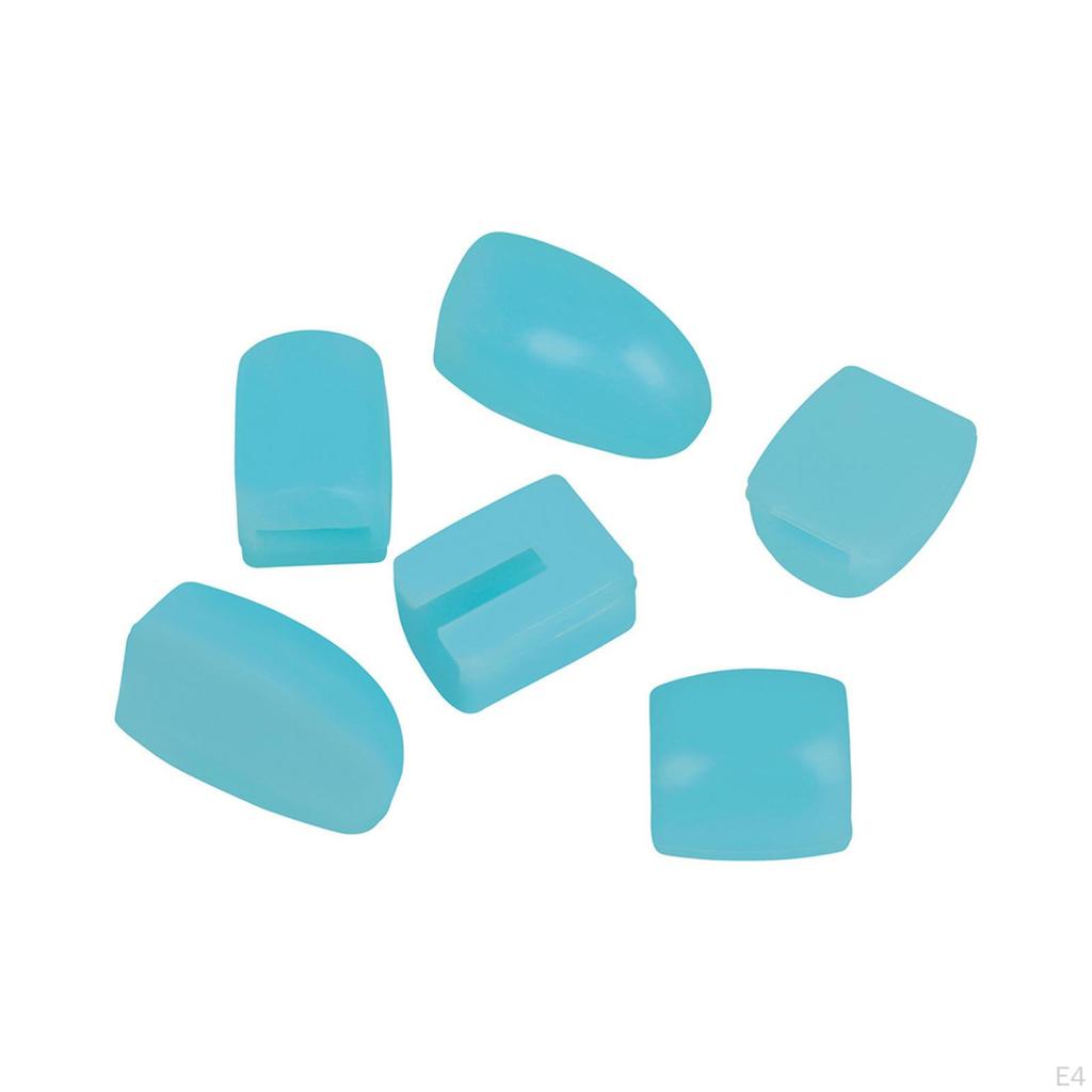 6 Pack Saxophone Palm Key Cushions And Mouthpiece Cover for Performance