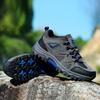 2024 New Outdoor Sports Shoes Men's Reverse Velvet Leather Low Top Hiking Shoes Comfortable Hiking Shoes Large Size Casual