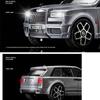 1/20 Scale Cullinan Alloy Luxury Car Model Diecasts Metal Toy, Pull Back Vehicle with Sound and Light for Kids Adults Gift Collection