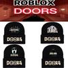Knitted Roblox Doors Hat Winter Warm Beanie Cap Adults Adolescents Child