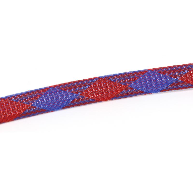 5M Multicolor PET Insulated Braid Sleeving 2mm - 40mm Expandable Wire Cable Sheath Flame-retardant Nylon Braided Mesh Tube DIY2
