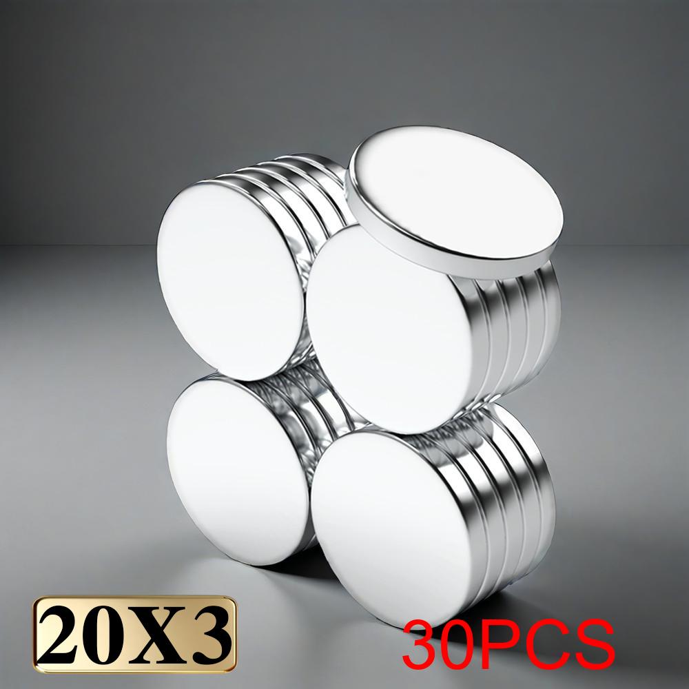 20x3mm Magnete Kühlschrankmagnete für DIY Büro Whiteboard Werkstatt Geeignete Werkzeuge Zuhause Arbeitsplatz