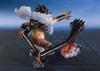 TAMASHII NATIONS FiguartsZERO ONE PIECE Fierce Monkey Luffy Gear 4 Man King 160mm PVC ABS Painted Complete Figure [Super Battle] D. -Snake Cobra-