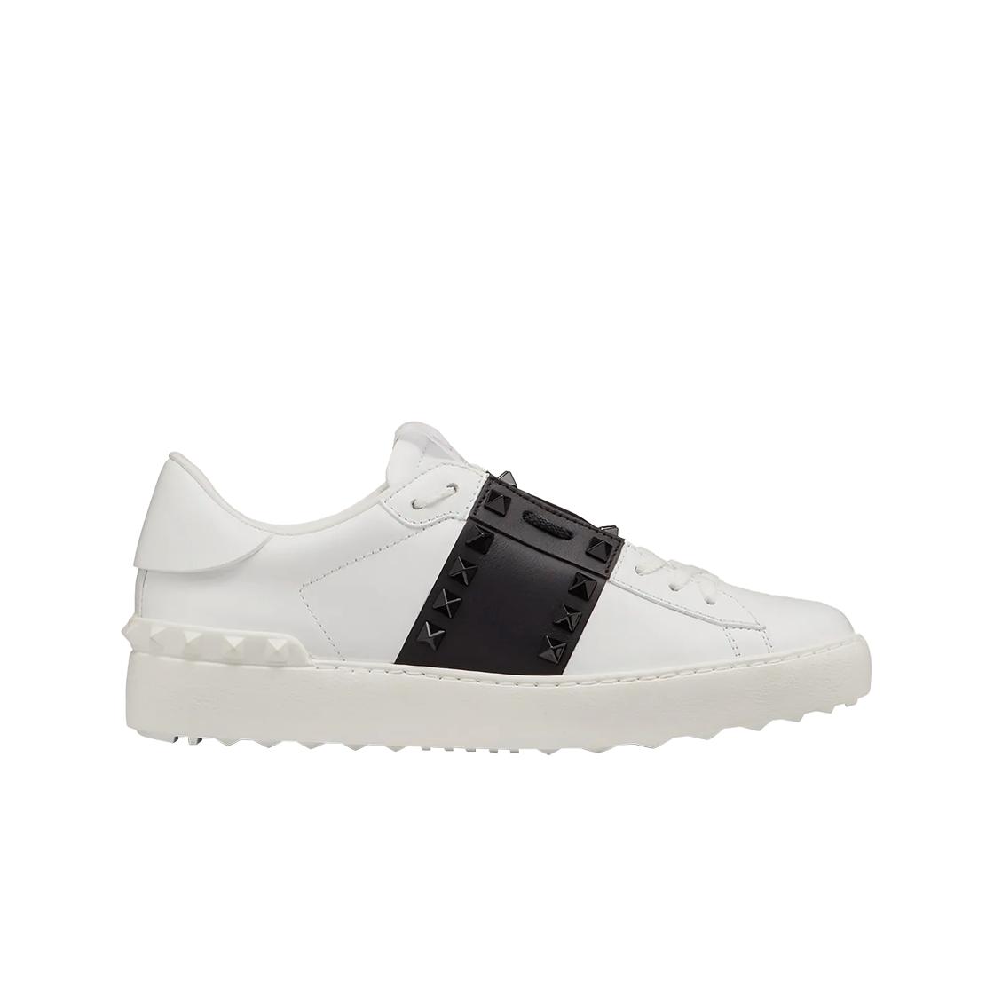 

(ш) Кросівки Valentino Rockstud Untitled з тональними шипами Білі Чорні EU 35W