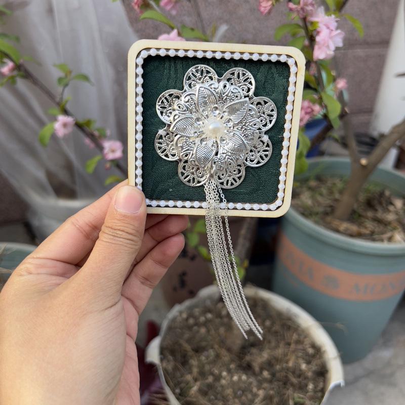 Aimant de réfrigérateur lumineux style brocart Song lumineux