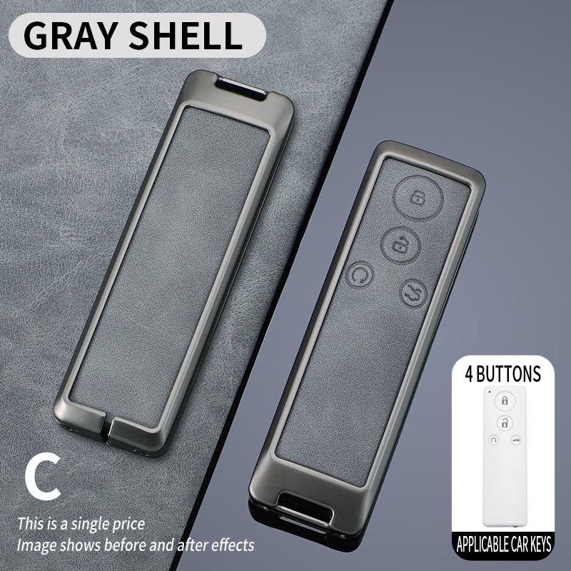 BYD Surui G5 Smart Key Metal Leather Protective Case