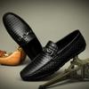 Mocasines de Marca de Lujo Overfoot Moda Cuero Zapatos Casuales Hombre Cómodo Mocasín Hombre masculino Negro Alta Calidad Zapatos de Hombre