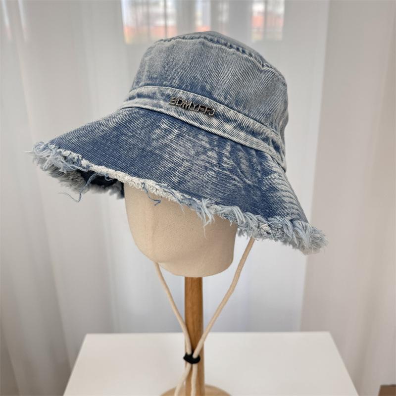 Versatile Hat Style Retro Burr Edge Womens Sunshade Hatscaps Fishermans