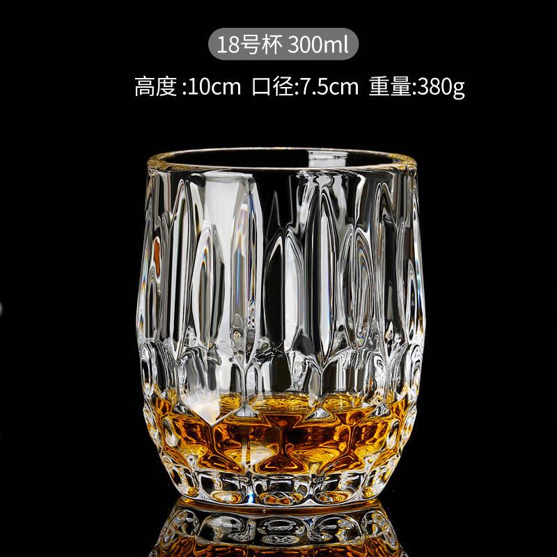 Whiskey Glass Cup Beer Wine Crystal Wine Glass Cups for The Home Bar Party Hotel Restaurant Wedding Cup Table Decor 2025 New