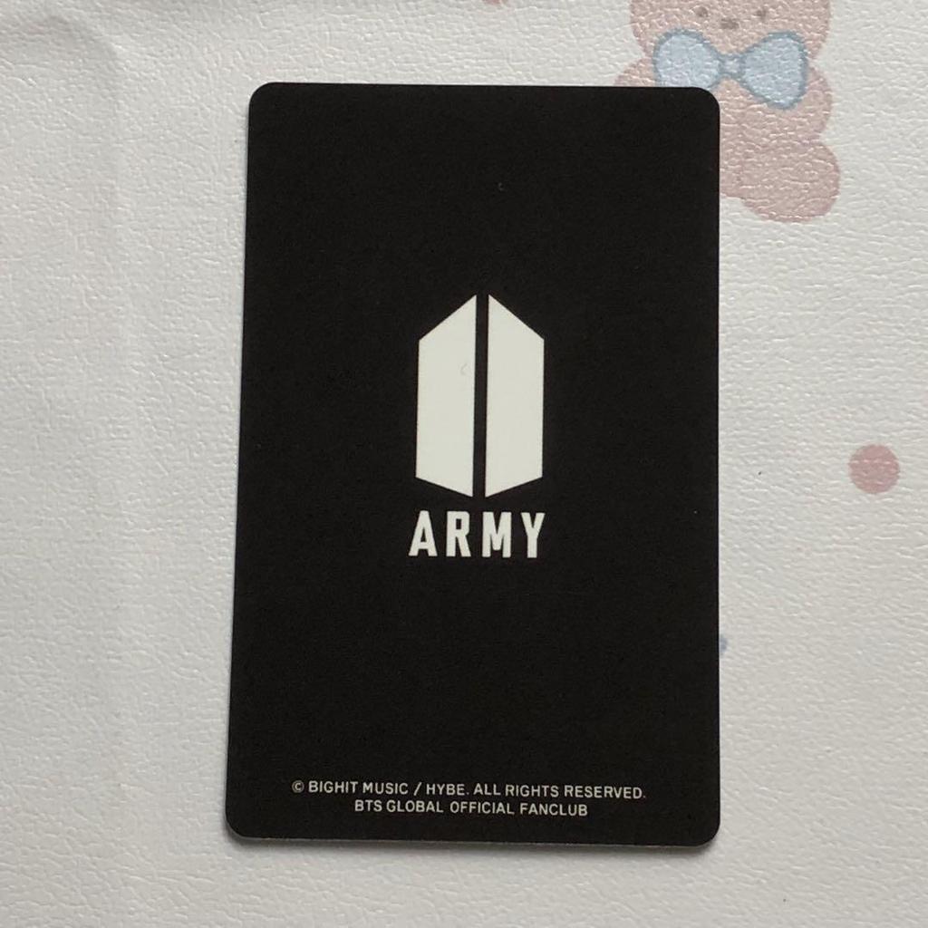 [USED] BTS JIN Solo Album Happy JPFC Members Only Winning Trading Card