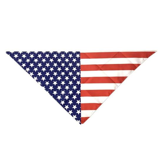 

4th of July Dog Hat Stars And Stripes Dog Bandana Bowtie Patriotic Pet Accessory for Independence Day Party Dress Up C