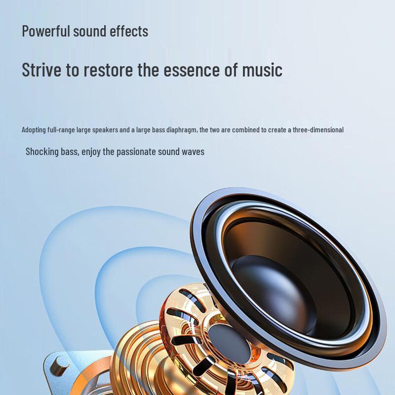 HuiDu HK-10 Professional High-Power Sound Speaker CN Plug (adapter Included)