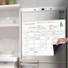 Erasable Whiteboard Calendar 12" X 16" Message Organizer Magnetic Monthly Planner  Refrigerator