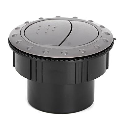 Salida de Ventilación Redonda Universal de 2.4 pulgadas para Piezas de Repuesto de Aire Acondicionado para RV Autobús Barco Yate Gris