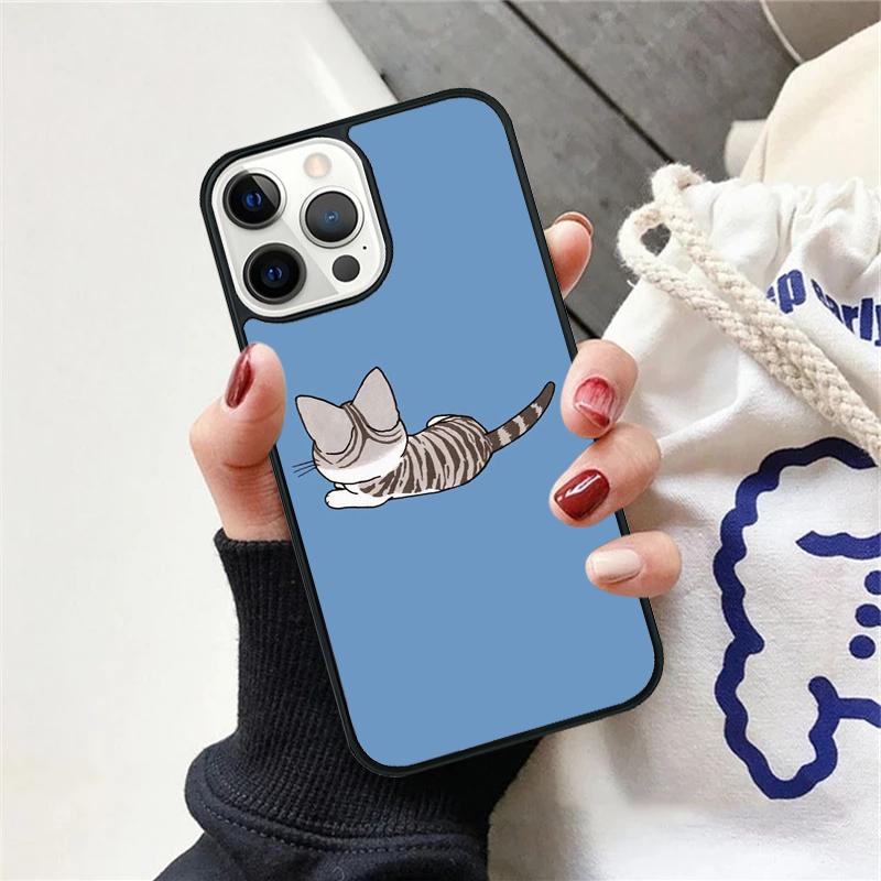 Cute Cat Animal Phone Case Cover For iPhone 17 Air 12 Plus Max for iPhone 17 Air 15 16 11 13 14 Pro Max Fundas