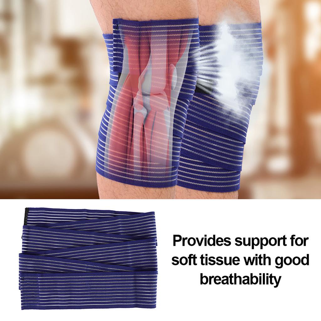 Verstellbarer Armpolsterschutz Hohe Elastizität Handgelenk Knie Oberschenkel Stützbandage Fesselwickel